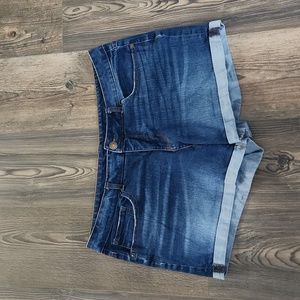 Time and Tru Jean Shorts
